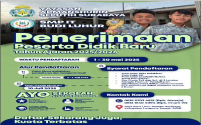 Penerimaan Peserta Didik Baru Tahun Ajaran 2025-2026