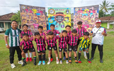 Tim Ekstrakurikuler Sepak Bola SMP IT Budi Luhur Uji Mental di Ajang Turnamen U-13 SSB Hanum Sidodadi